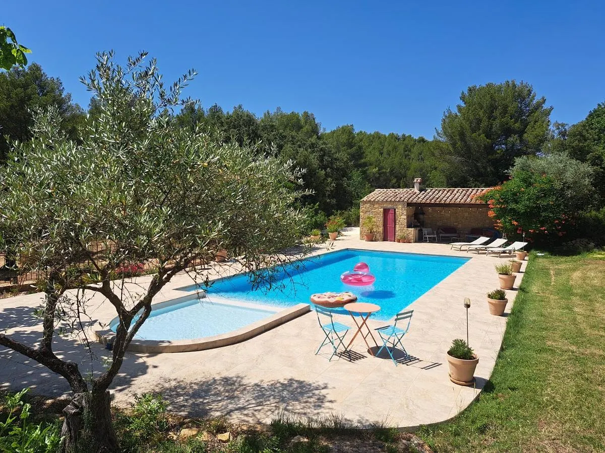 Gites Mas Des Rochers - Case Bambou Avec Spa Le Beausset